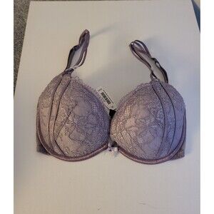 New Adore Me Lace Lined Underwire Bra Sz 30DD
